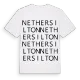 Nether Silton ordlek t-shirt