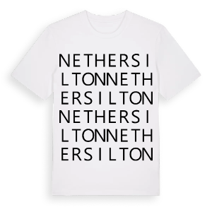 Nether Silton ordlek t-shirt – ekologisk bomull t-shirt från Pinshirt