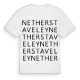 Nether Staveley ordlek t-shirt