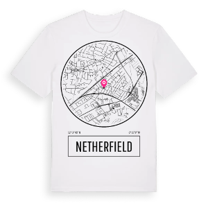 Netherfield t-shirt – ekologisk bomull t-shirt från Pinshirt