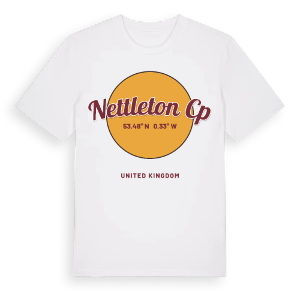 Nettleton CP cirkel t-shirt – ekologisk bomull t-shirt från Pinshirt