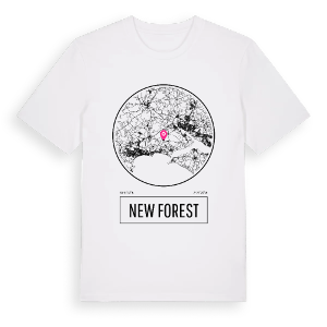 New Forest t-shirt – ekologisk bomull t-shirt från Pinshirt