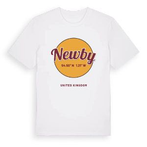 Newby cirkel t-shirt – ekologisk bomull t-shirt från Pinshirt