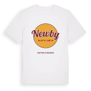 Newby cirkel t-shirt – ekologisk bomull t-shirt från Pinshirt