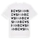 Newsham ordlek t-shirt