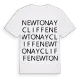 Newton Aycliffe ordlek t-shirt