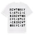 Newton by Castle Acre ordlek t-shirt