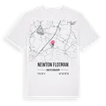 Newton Flotman karta t-shirt