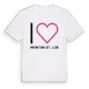 Jag älskar Newton St. Loe t-shirt stort tryck