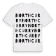 North Curry ordlek t-shirt