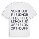North Duffield ordlek t-shirt