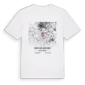 North East Derbyshire karta t-shirt