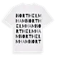 North Elmham ordlek t-shirt