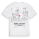 North Gosforth karta t-shirt