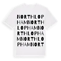 North Lopham ordlek t-shirt