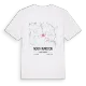 North Marston karta t-shirt