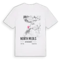 North Meols karta t-shirt
