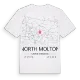 North Molton karta t-shirt