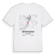 North Petherton karta t-shirt
