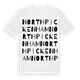 North Pickenham ordlek t-shirt