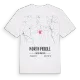 North Piddle karta t-shirt
