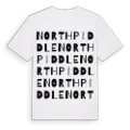 North Piddle ordlek t-shirt