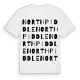 North Piddle ordlek t-shirt