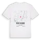 North Rode karta t-shirt