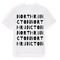 North Runcton ordlek t-shirt