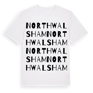 North Walsham ordlek t-shirt – ekologisk bomull t-shirt från Pinshirt