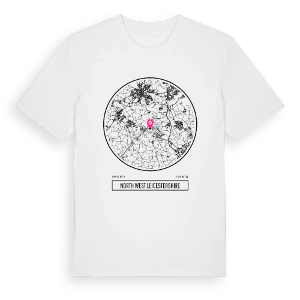 North West Leicestershire t-shirt – ekologisk bomull t-shirt från Pinshirt