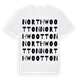 North Wootton ordlek t-shirt