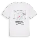 North Wraxall karta t-shirt