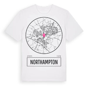 Northampton t-shirt – ekologisk bomull t-shirt från Pinshirt