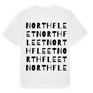 Northfleet ordlek t-shirt – ekologisk bomull t-shirt från Pinshirt