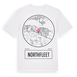 Northfleet t-shirt – ekologisk bomull t-shirt från Pinshirt