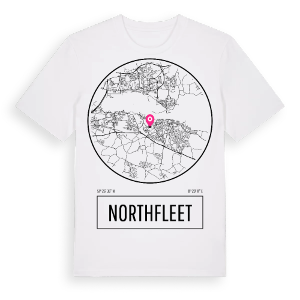 Northfleet t-shirt – ekologisk bomull t-shirt från Pinshirt