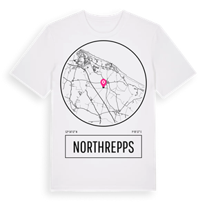Northrepps t-shirt – ekologisk bomull t-shirt från Pinshirt
