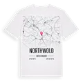Northwold karta t-shirt