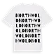 Northwold ordlek t-shirt