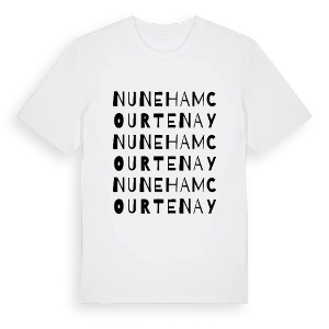 Nuneham Courtenay ordlek t-shirt – ekologisk bomull t-shirt från Pinshirt