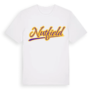 Nutfield baseball t-shirt – ekologisk bomull t-shirt från Pinshirt