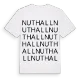 Nuthall ordlek t-shirt