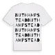 Nuthampstead ordlek t-shirt