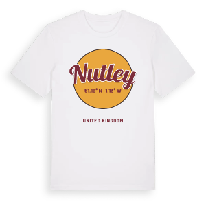 Nutley cirkel t-shirt – ekologisk bomull t-shirt från Pinshirt