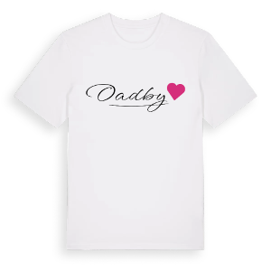 Oadby hjärta t-shirt – ekologisk bomull t-shirt från Pinshirt