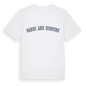 Oadby and Wigston college t-shirt – ekologisk bomull t-shirt från Pinshirt