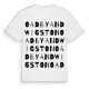 Oadby and Wigston ordlek t-shirt