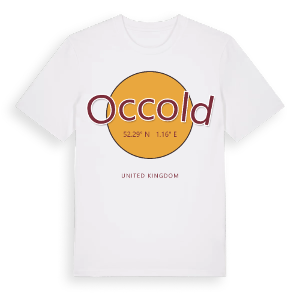 Occold cirkel t-shirt – ekologisk bomull t-shirt från Pinshirt