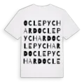 Ocle Pychard ordlek t-shirt